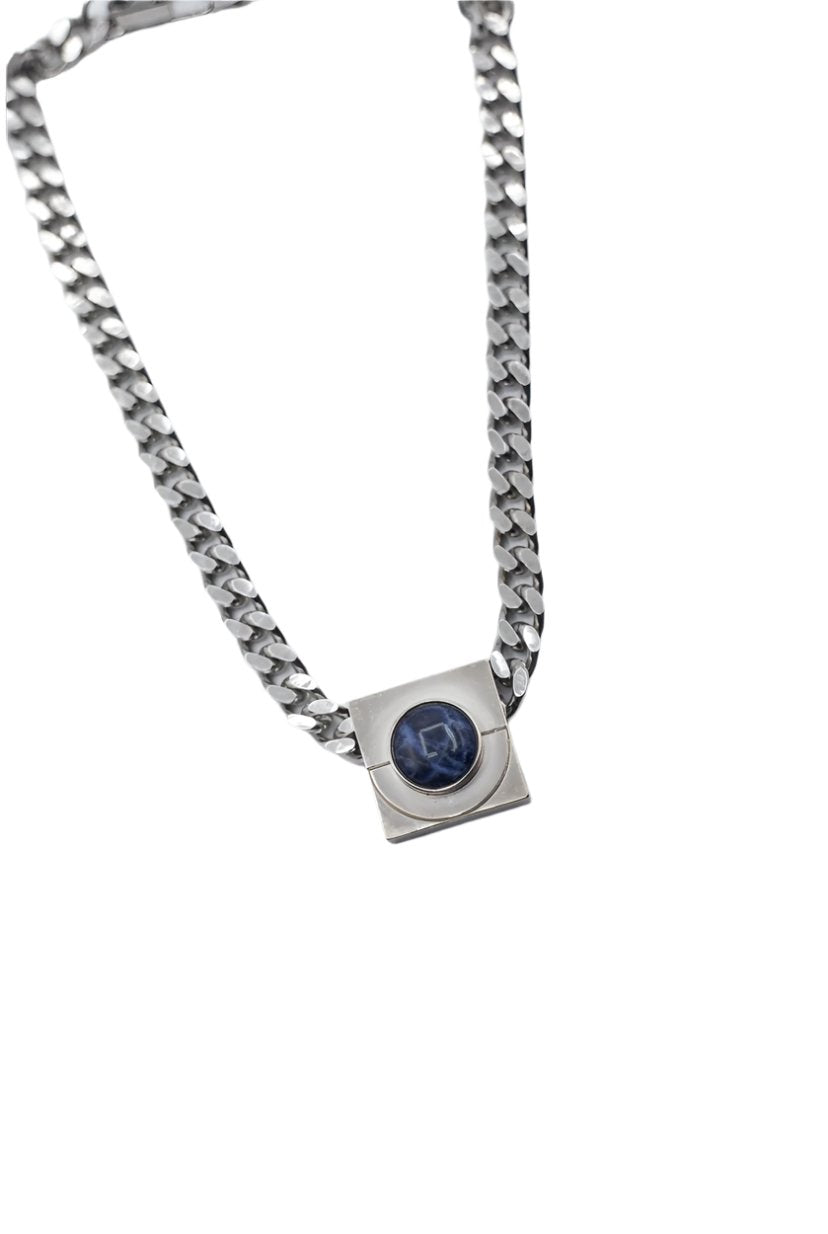 Knotwtr x DIPHDA Iconic Silver + Blue Necklace