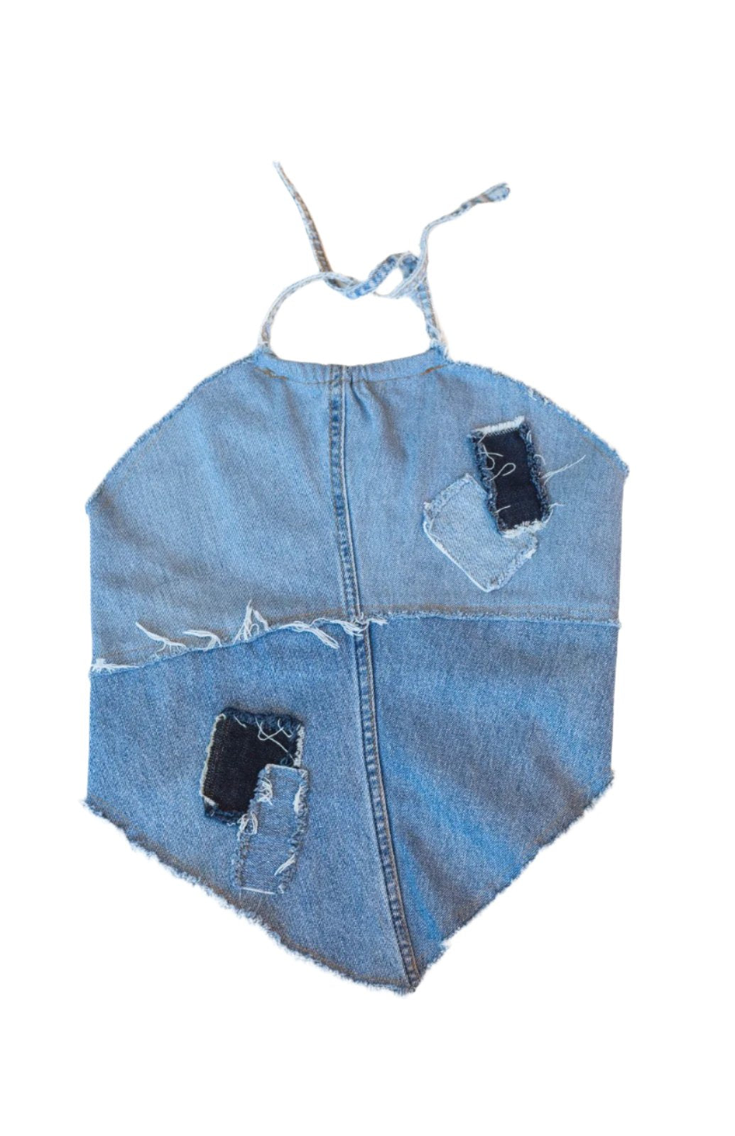 Denim Square Top