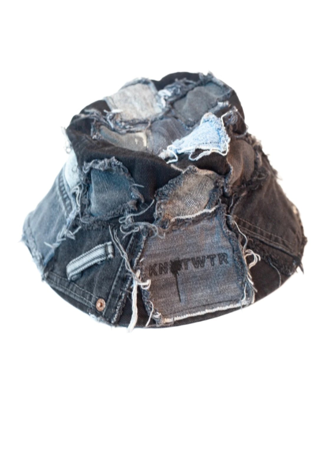 Black Denim Bucket Hat