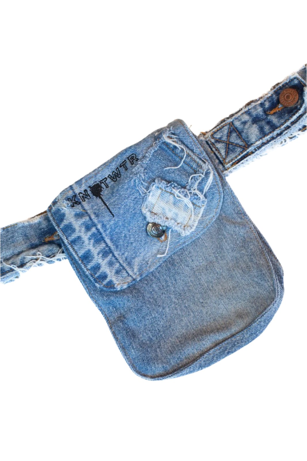 Kangaroo Denim Belt Pouch